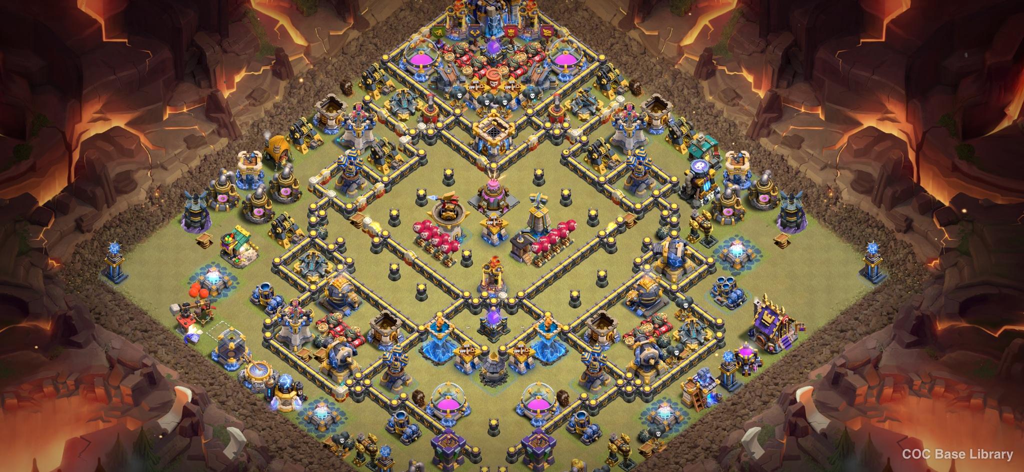 TH18 Legend League base layout: TH18 CoC Legend League Base Layout 2026