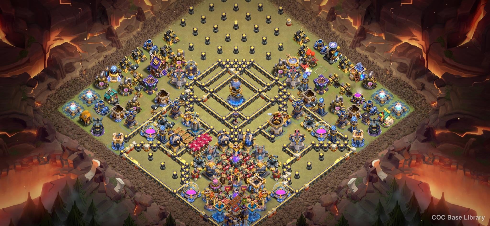 TH18 Legend League base layout: TH18 CoC Legend League Base Layout 2026
