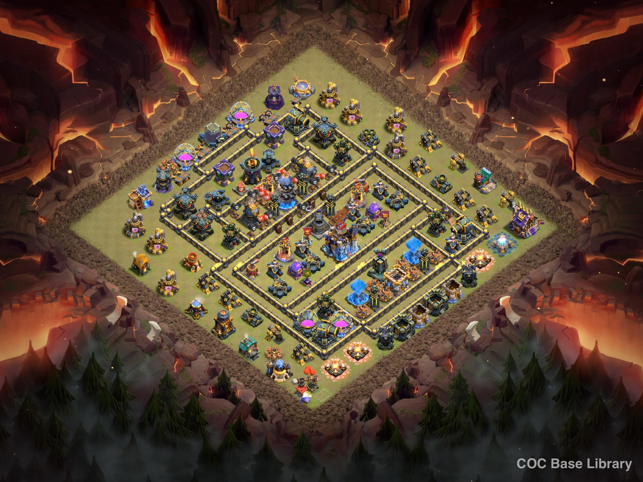 TH18 War base layout: TH 18 BASE 