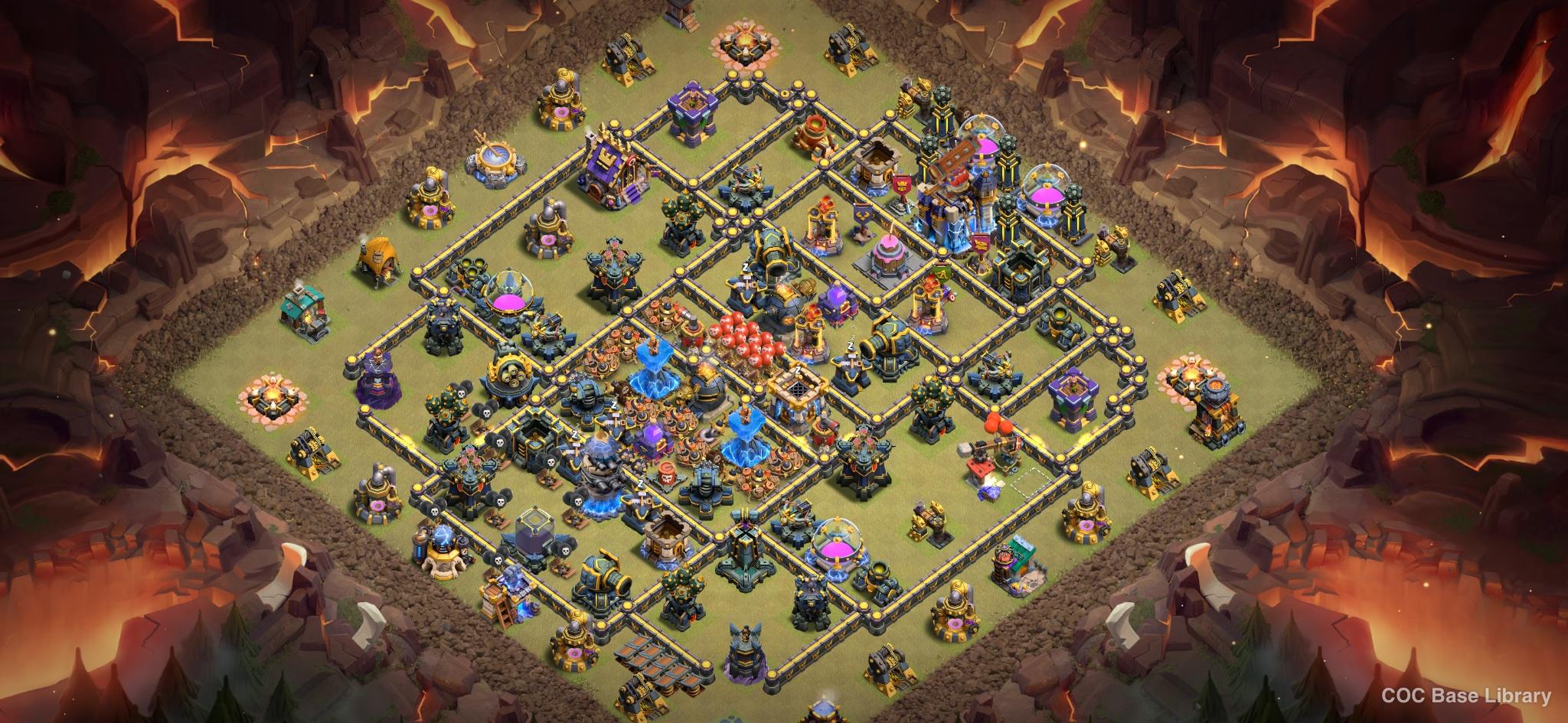 TH18 Legend League base layout: TH 18  Legend 2