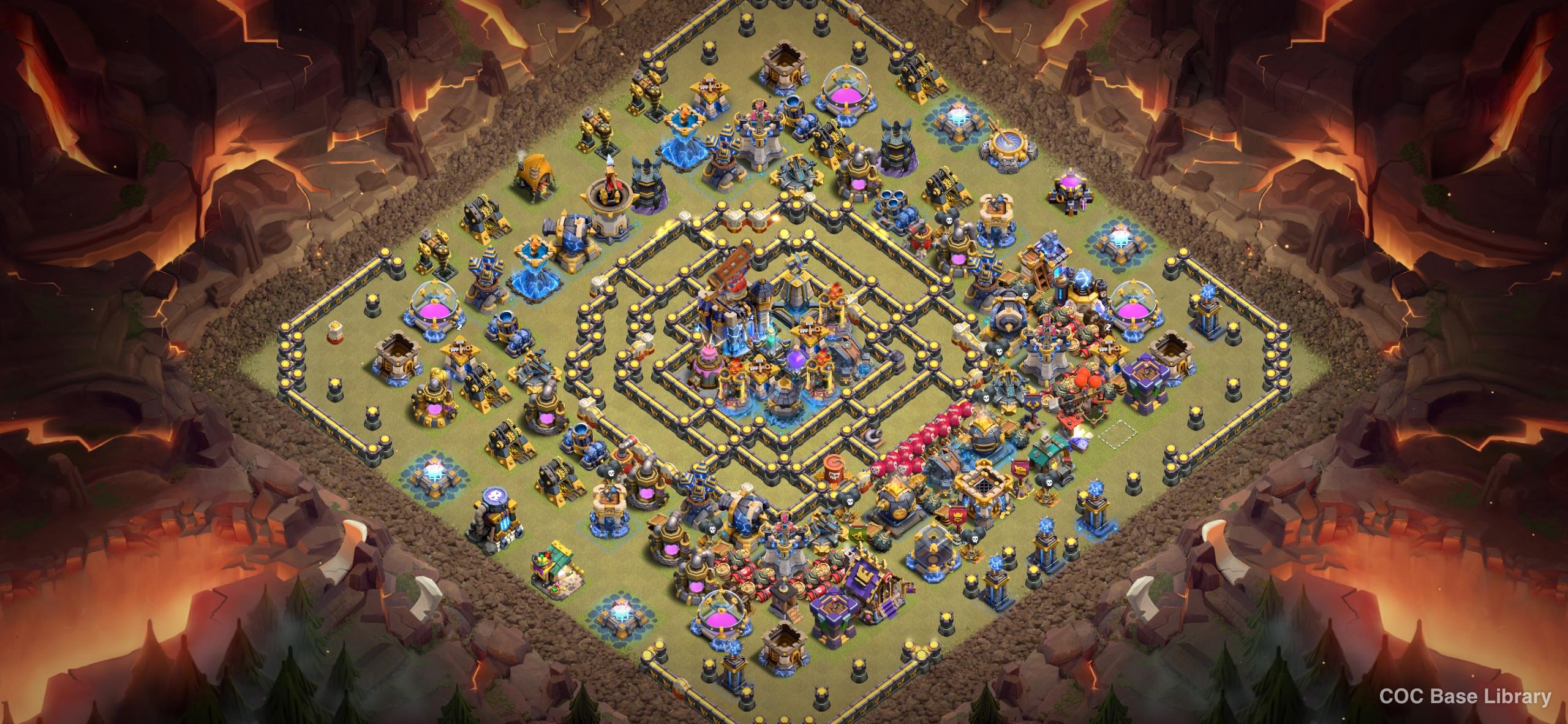 TH18 Legend League base layout: TH18 CoC Legend League Base Layout 2026
