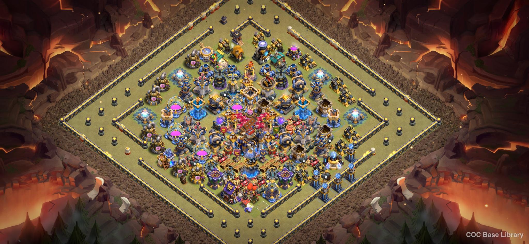 TH18 Legend League base layout: TH18 CoC Legend League Base Layout 2026