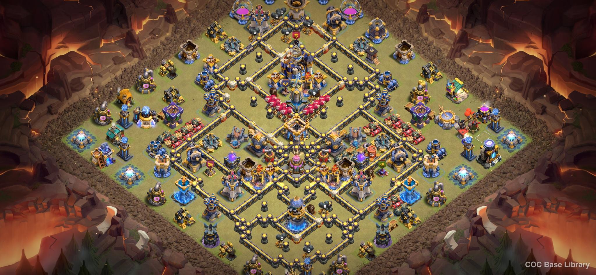 TH18 Legend League base layout: TH18 CoC Legend League Base Layout 2026