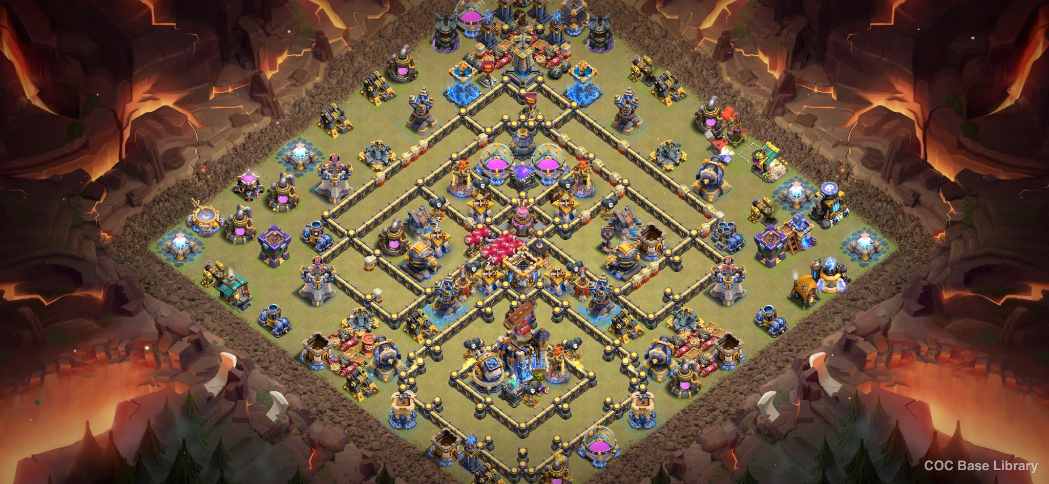 TH18 Legend League base layout: TH18 CoC Legend League Base Layout 2026