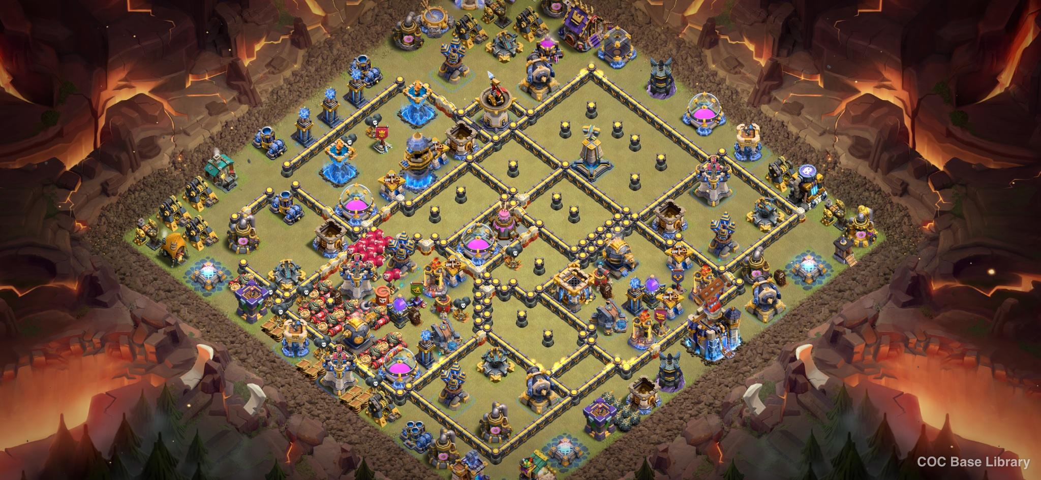 TH18 Legend League base layout: TH18 CoC Legend League Base Layout 2026