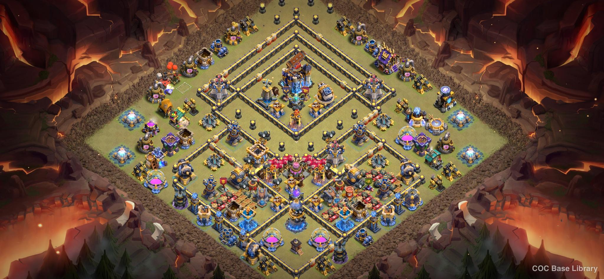 TH18 Legend League base layout: TH18 CoC Legend League Base Layout 2026