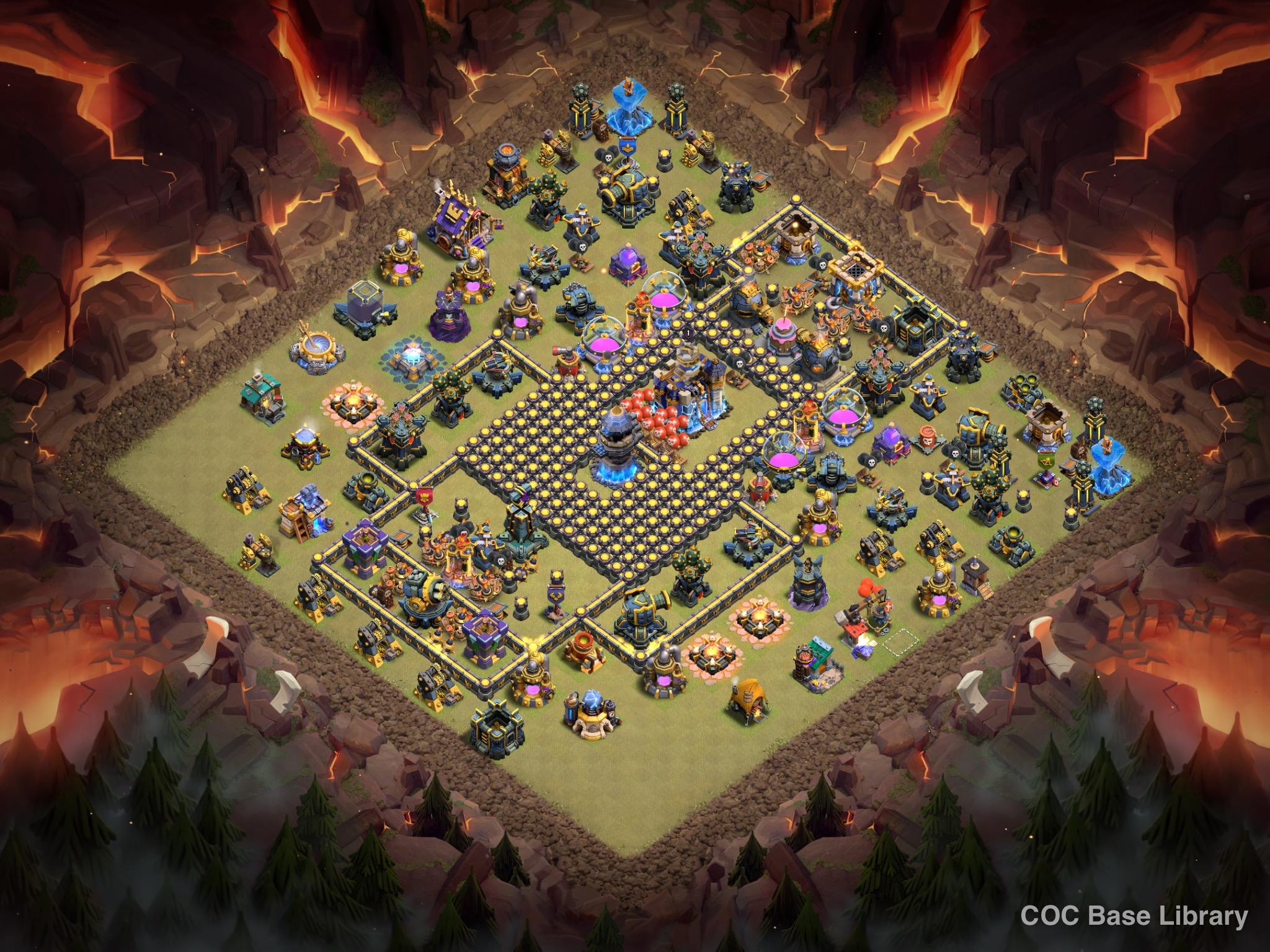 TH18 Legend League base layout: TH18 CoC Legend League Base Layout 2026