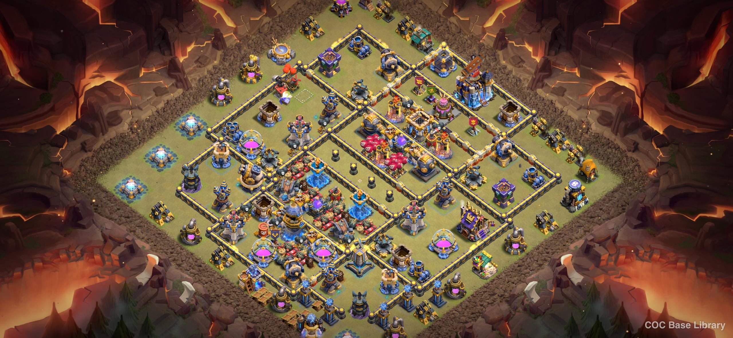 TH18 Legend League base layout: TH18 CoC Legend League Base Layout 2026