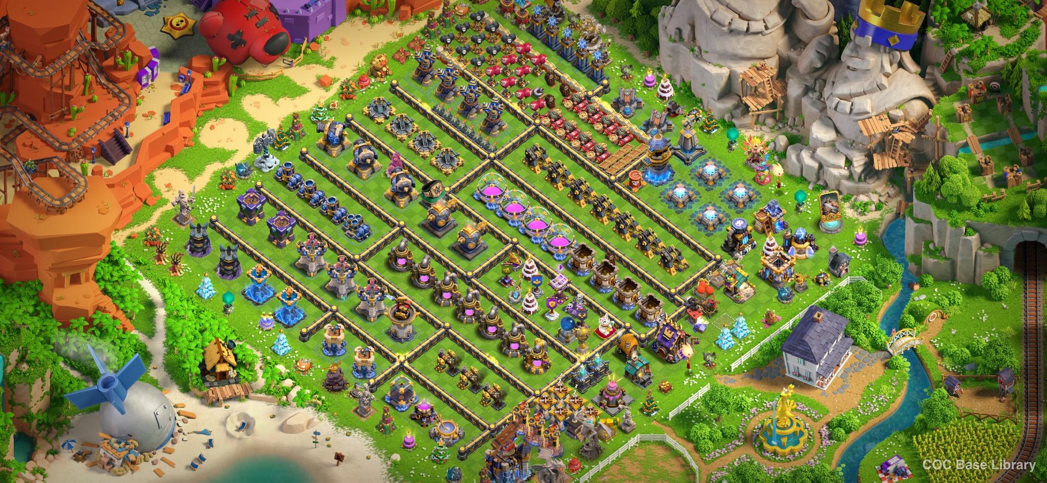 TH18 Farming base layout: TH 18 & 17 Farming Base